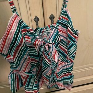 Charlotte Russe colorful top